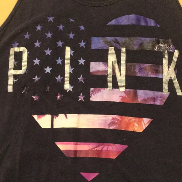 PINK Tank with Razor back - Picture 4 of 4